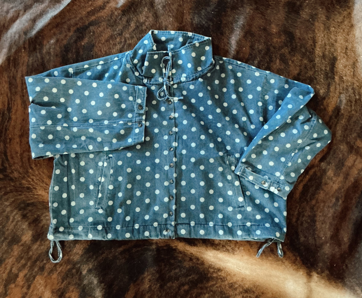 Polka Dot Denim