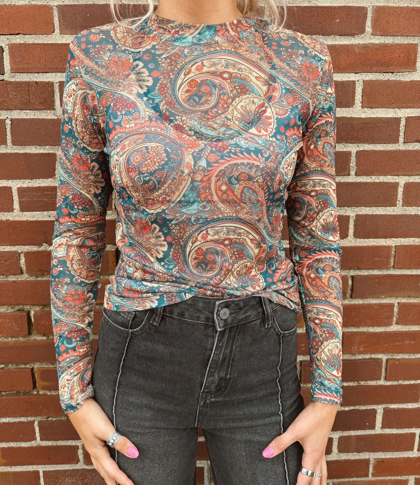 Paisley Mesh