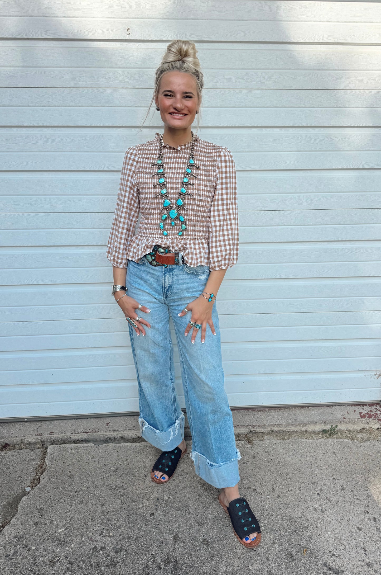 The Gingham Top