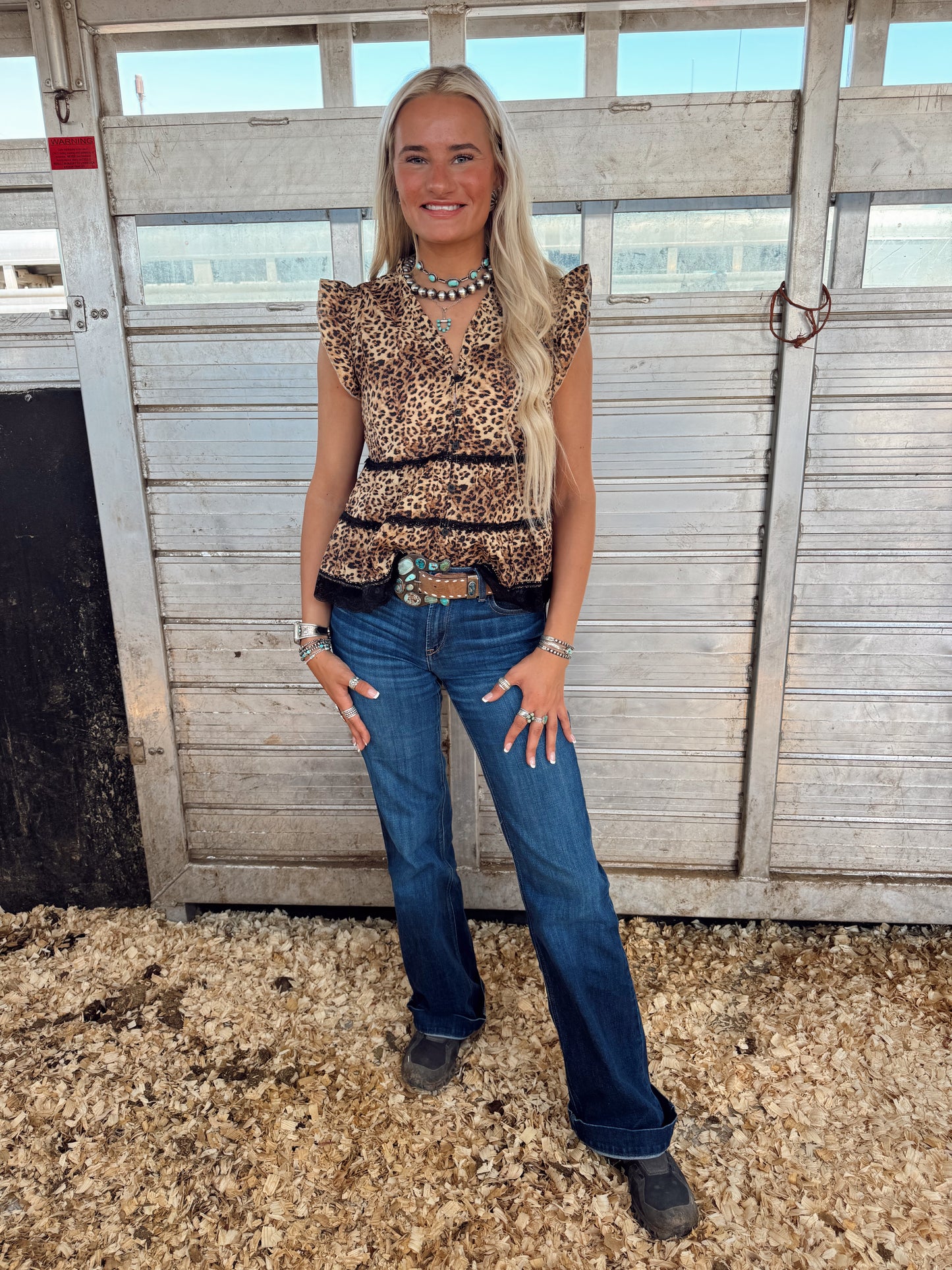 The Cheetah Blouse