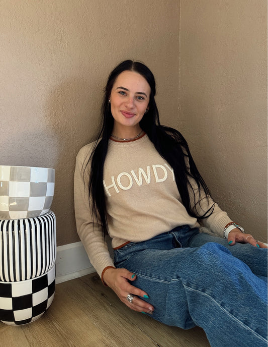 Howdy Sweater