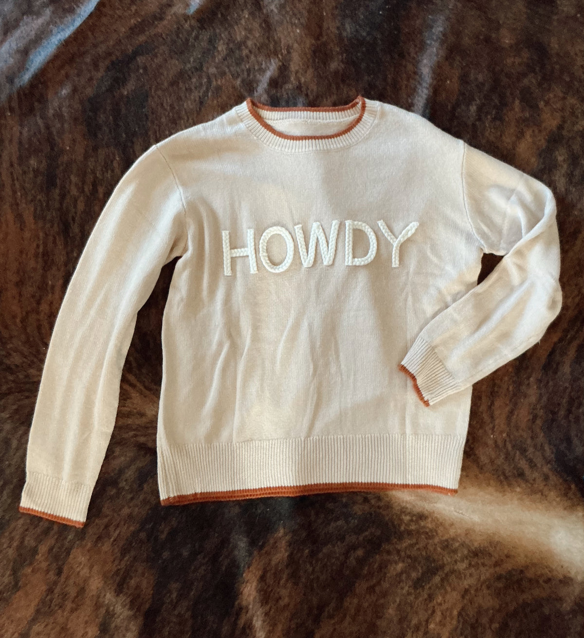 Howdy Sweater