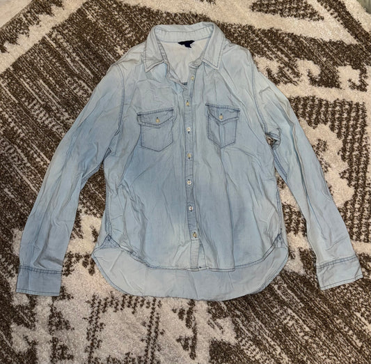 Denim Button Up