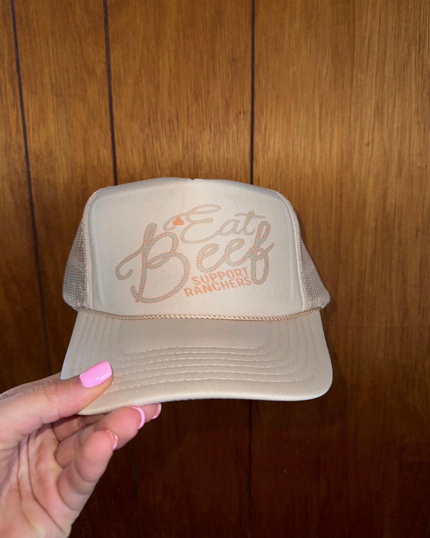 Eat Beef Support Ranchers Hat