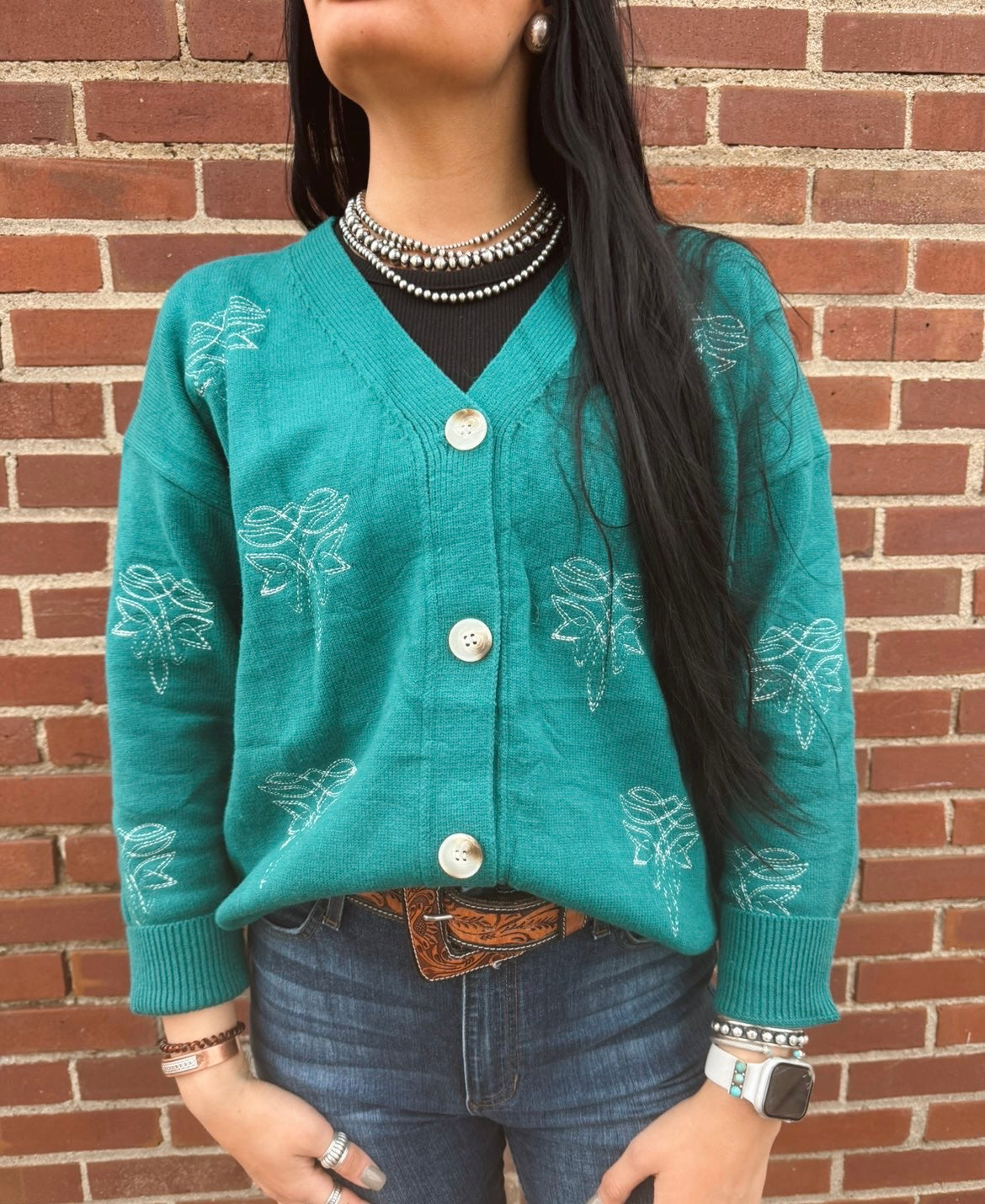 Boot Stitch Cardigan