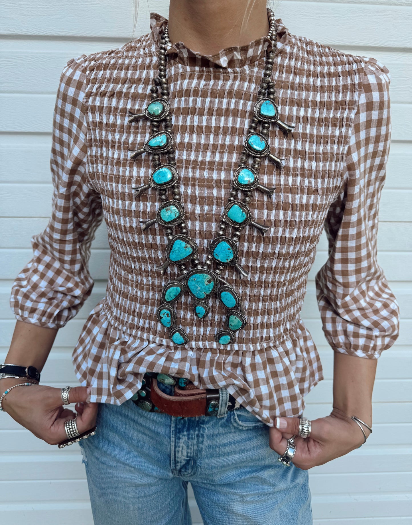 The Gingham Top