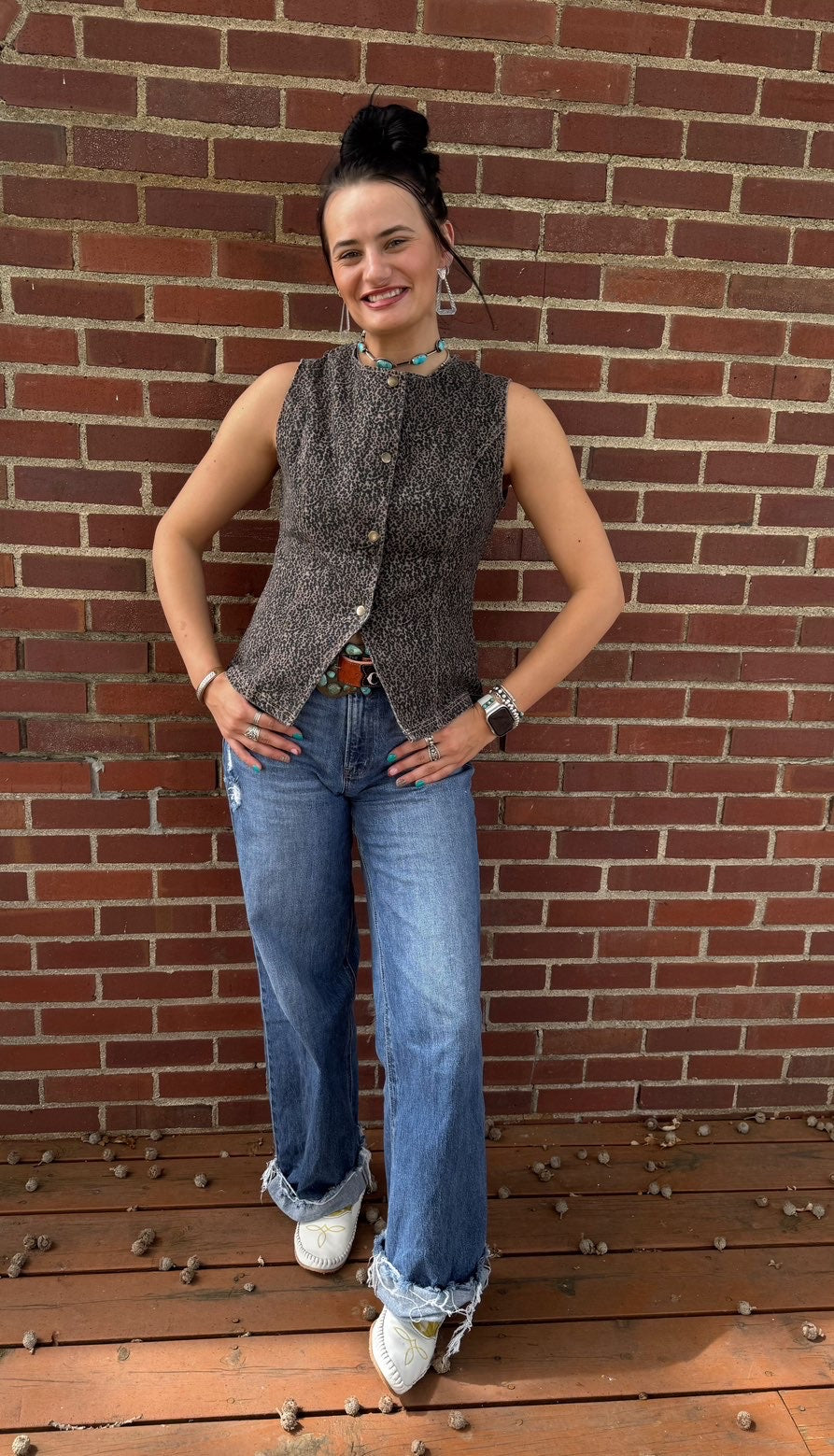 The Chic Cheetah Top