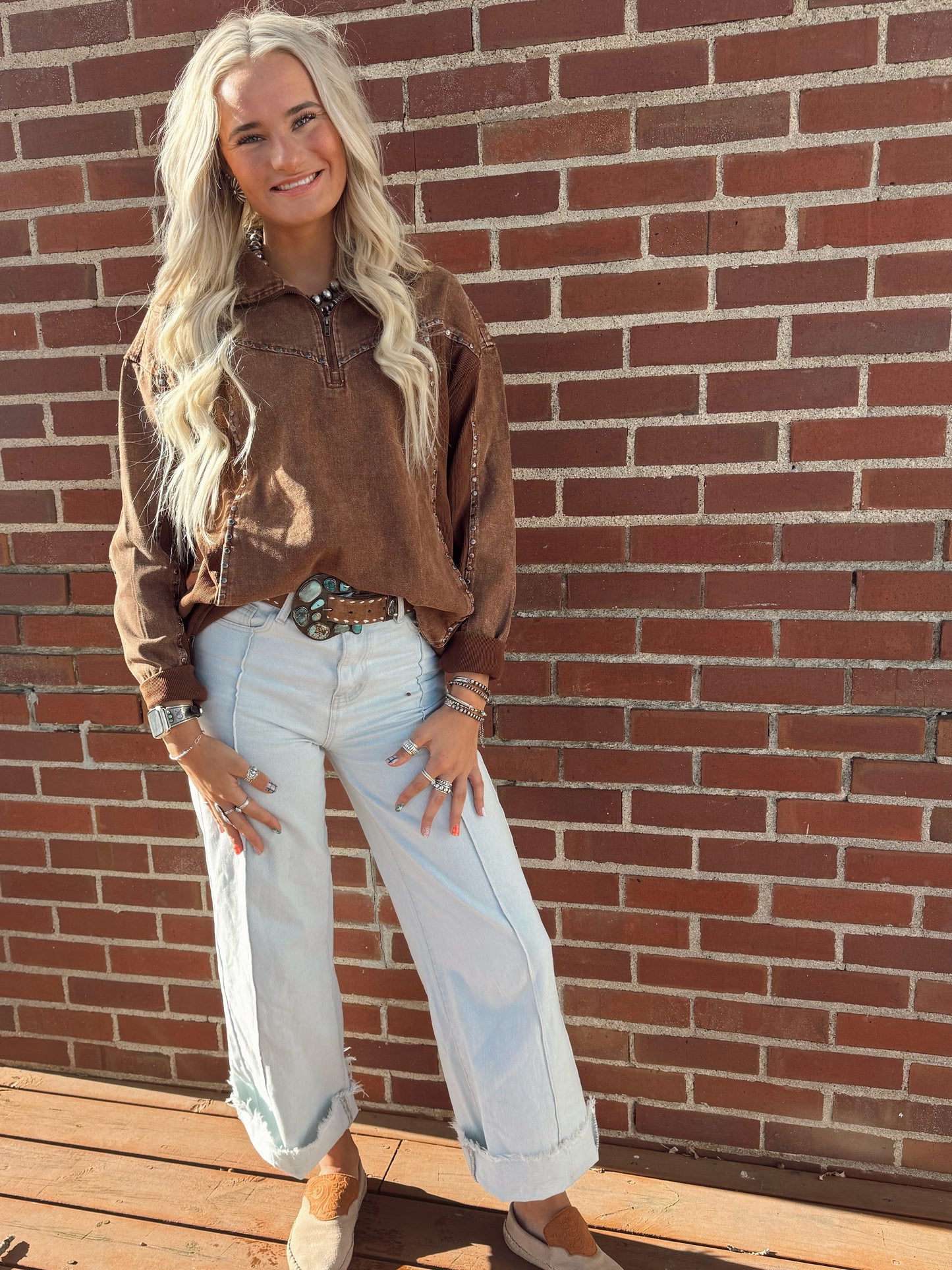 The Studded Pullover