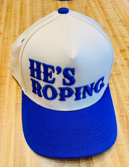 He’s Roping (Blue)