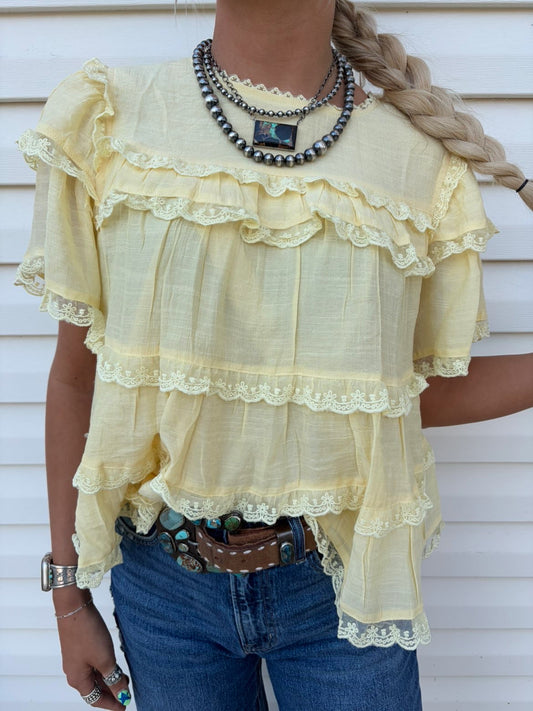 The Butter Yellow Top
