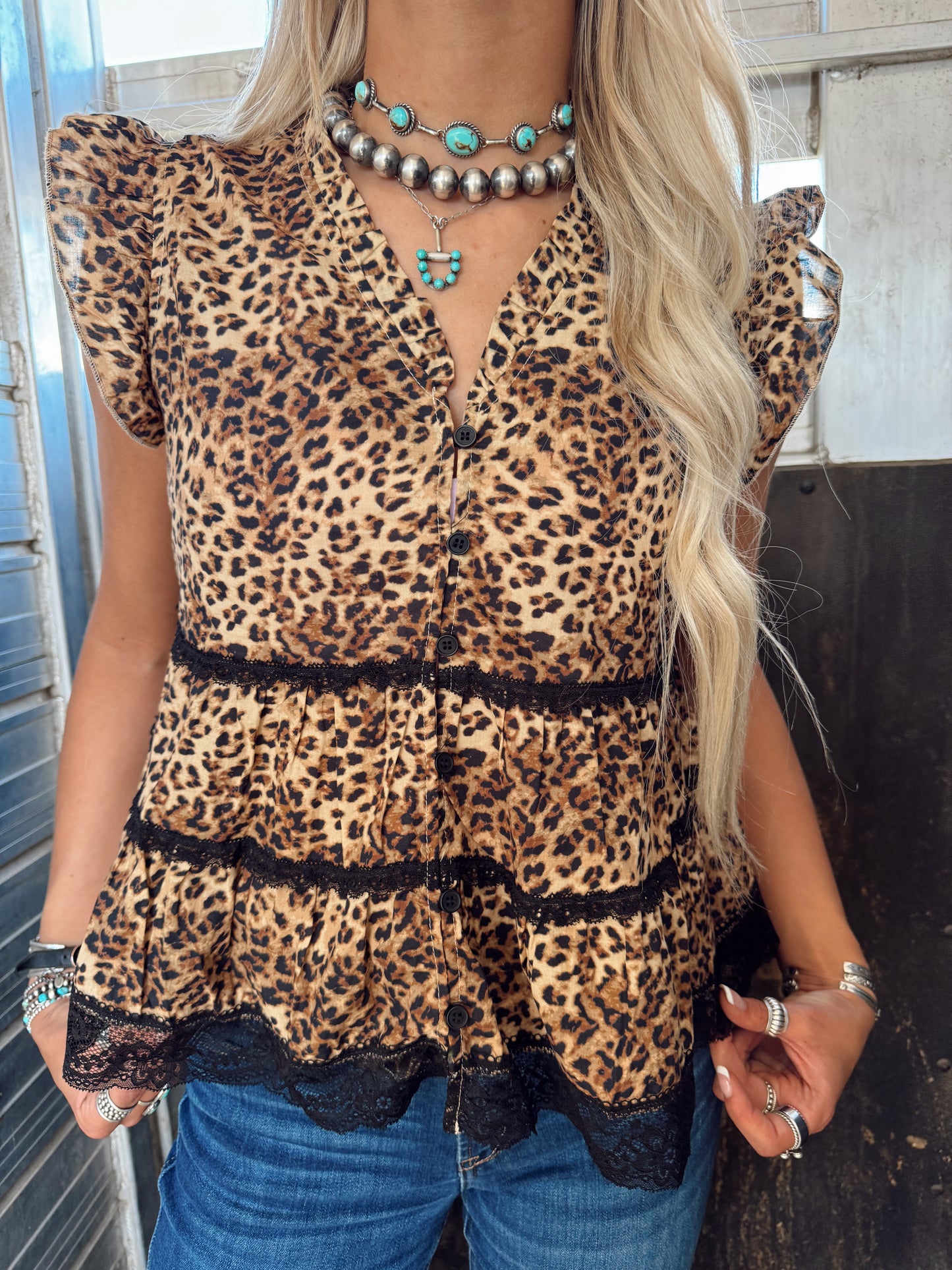 The Cheetah Blouse
