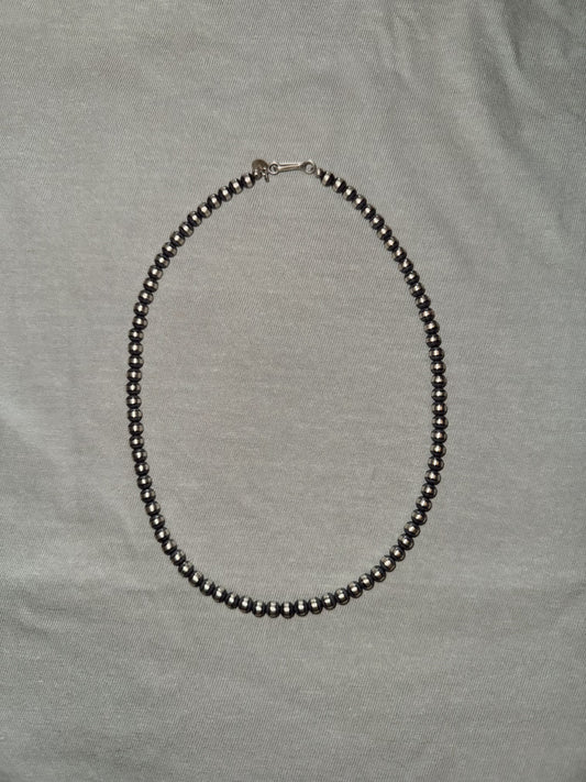 5mm 16in Navajo Pearl Necklace